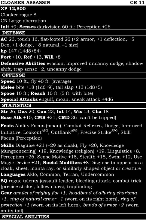 Cloaker Assassin